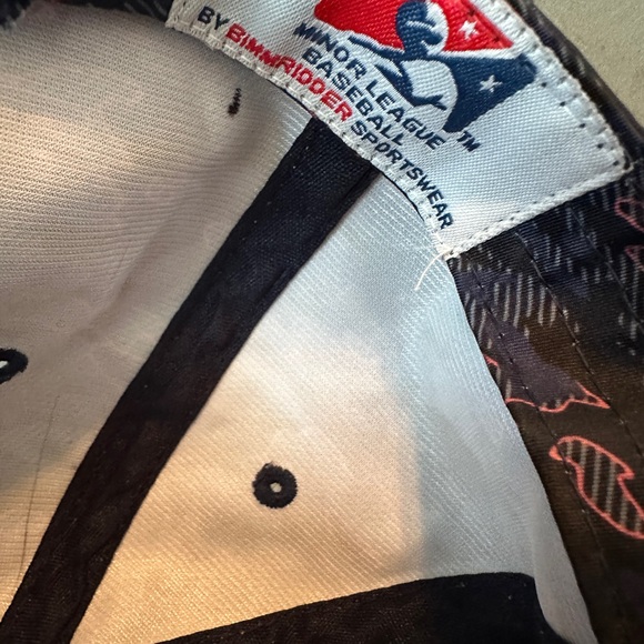 Biloxi Shuckers Minor League Baseball Hat Adjustable MILB Unknown Auto Inside - Picture 2 of 5